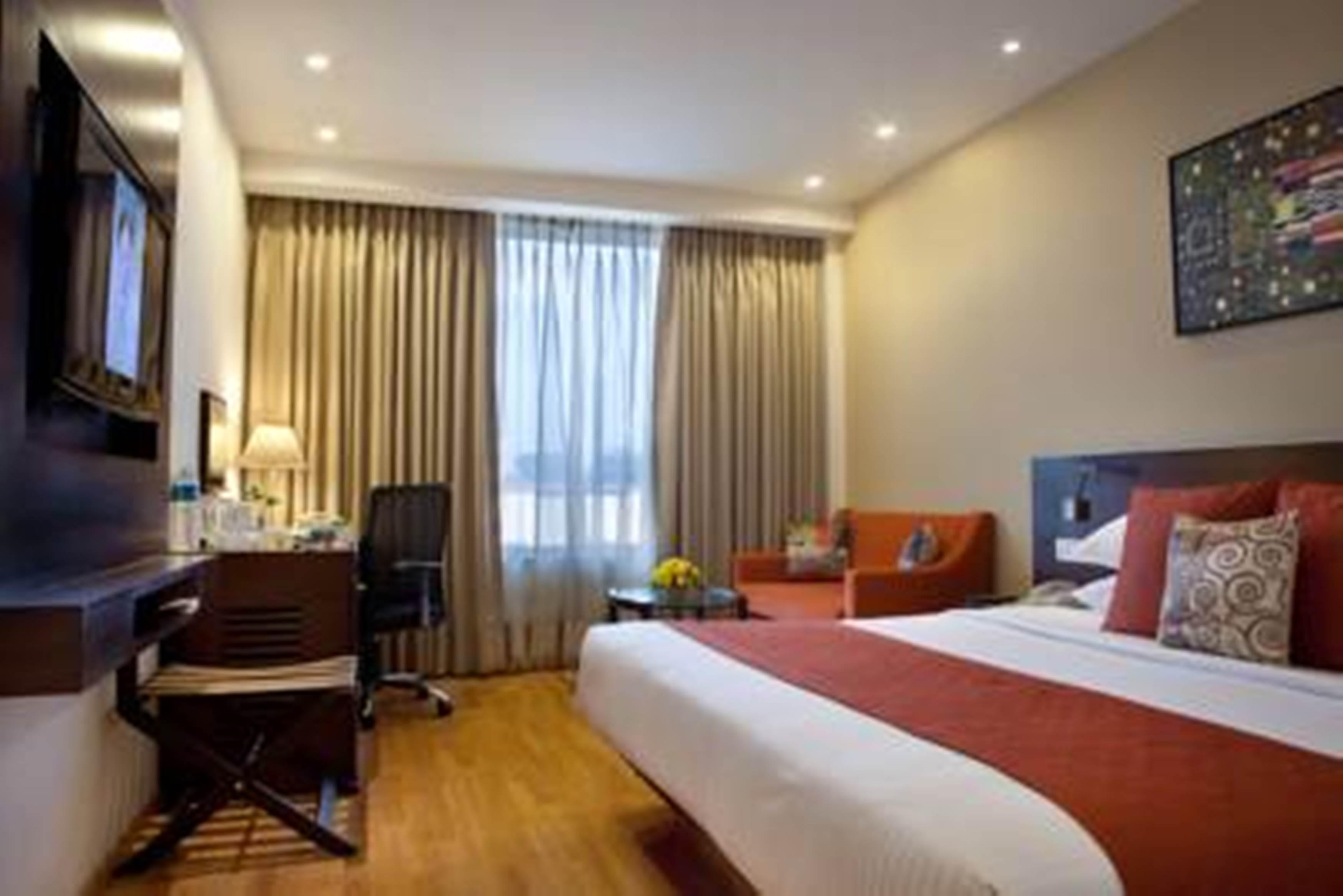 Hotel Lemon Tree Premier, Delhi Airport Nueva Delhi Exterior foto A room at the hotel